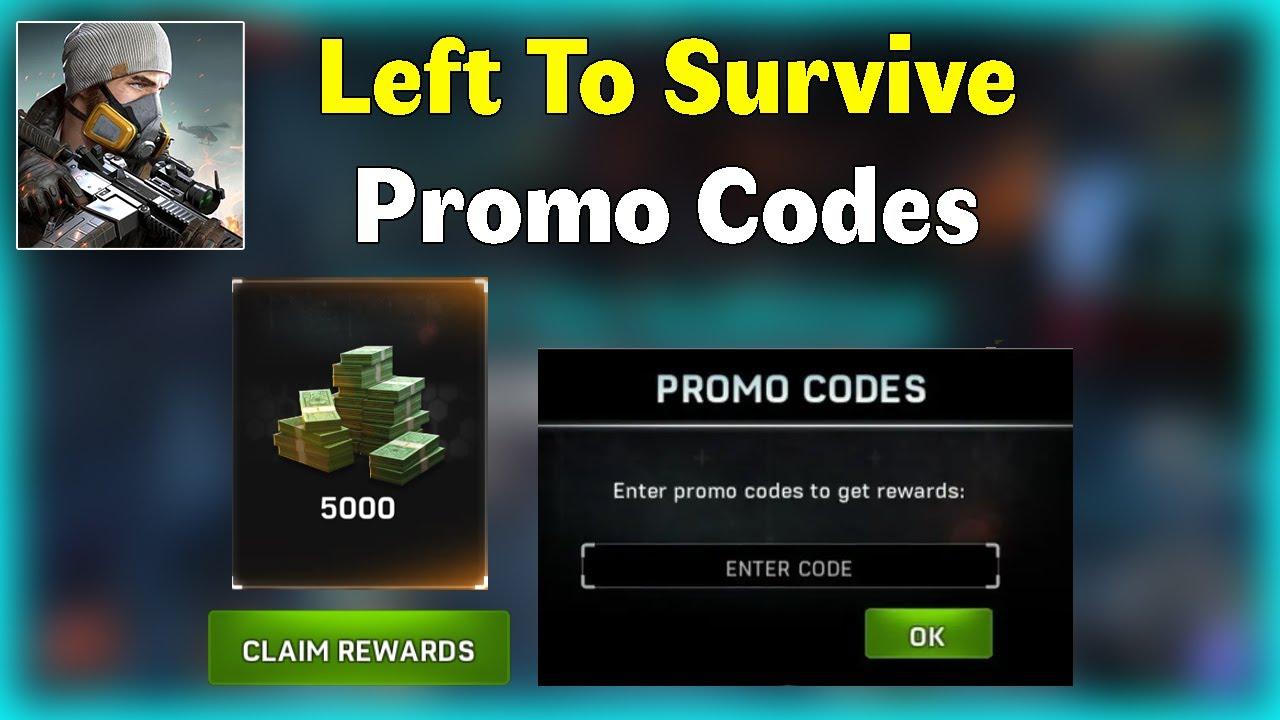 Promo Code for Left to Survive