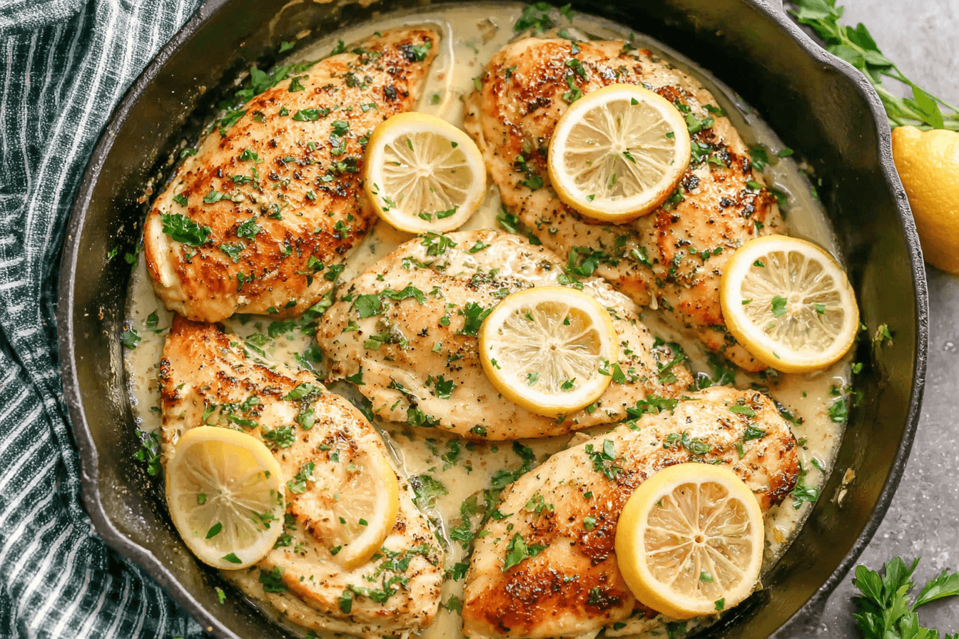 Chicken Lemon Butter Recipe