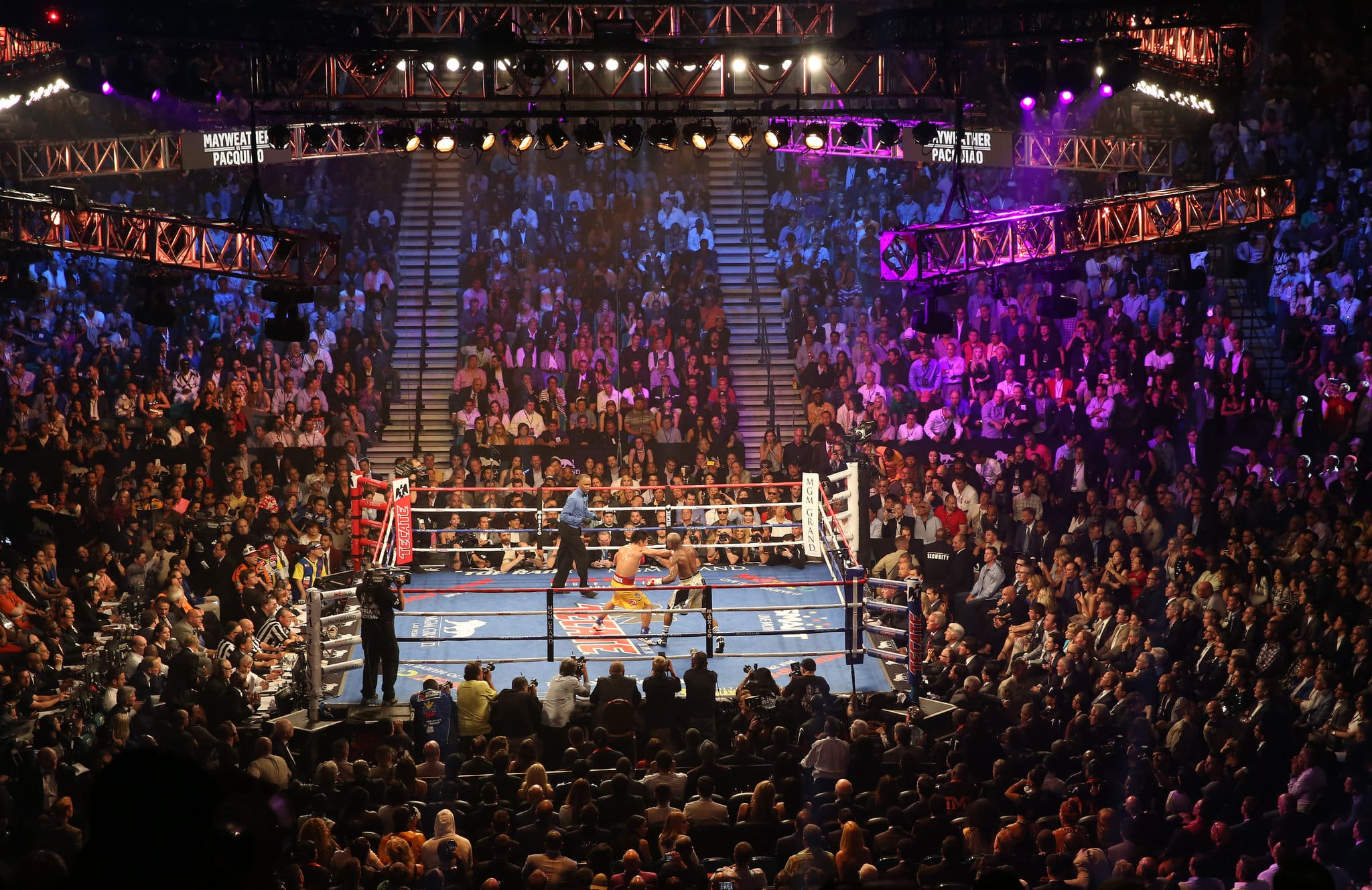 Watching Boxing Live