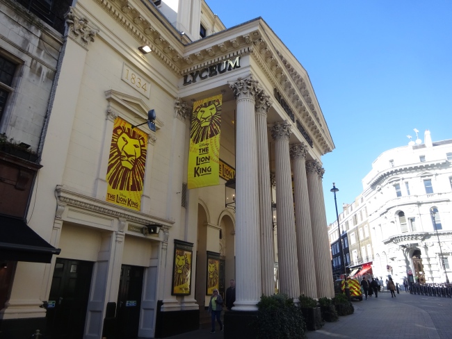 Lyceum Theatre 21 Wellington St London Wc2E 7Rq
