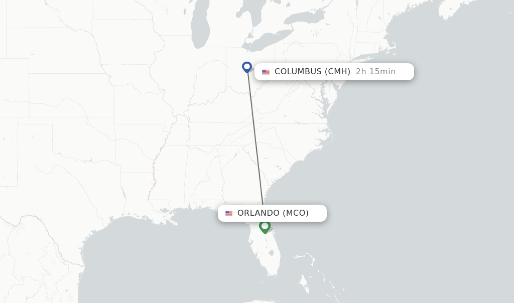 Flights Columbus to Orlando