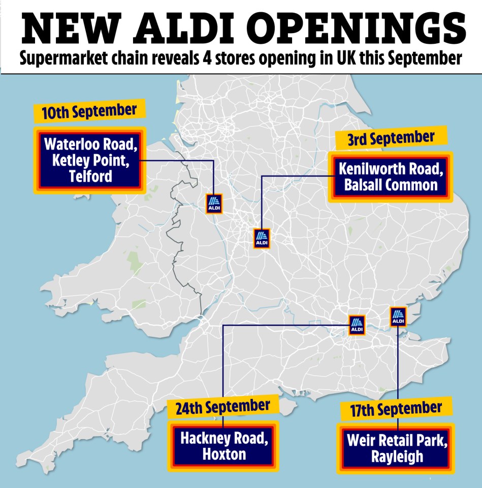 Aldi Opening Times on a Sunday