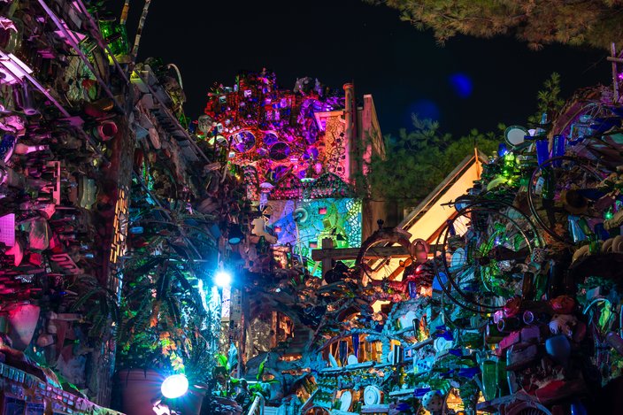 Philadelphia Magic Gardens After Dark