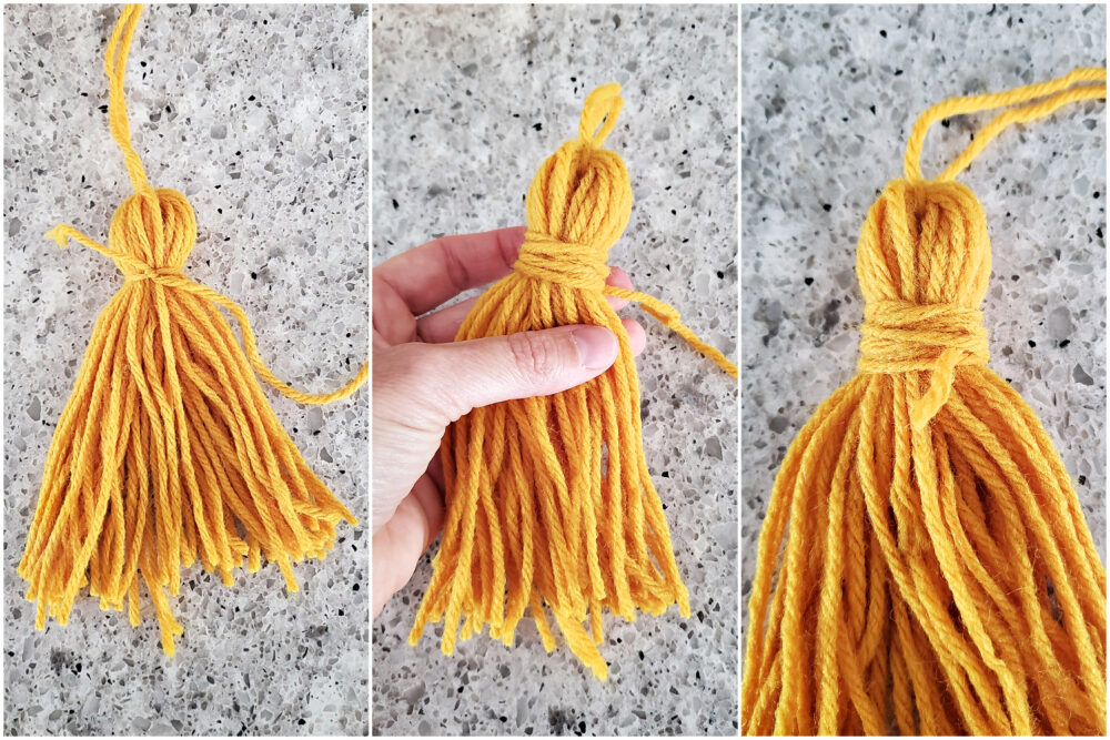 Making a Tassel with Yarn