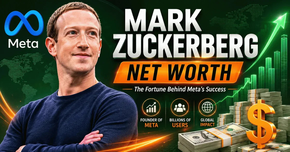 Mark Zuckerberg Net Worth 2026: Estimated at $197–222 Billion