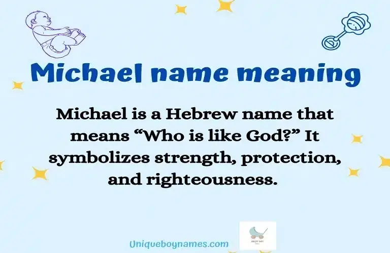 What Is Michael Mean