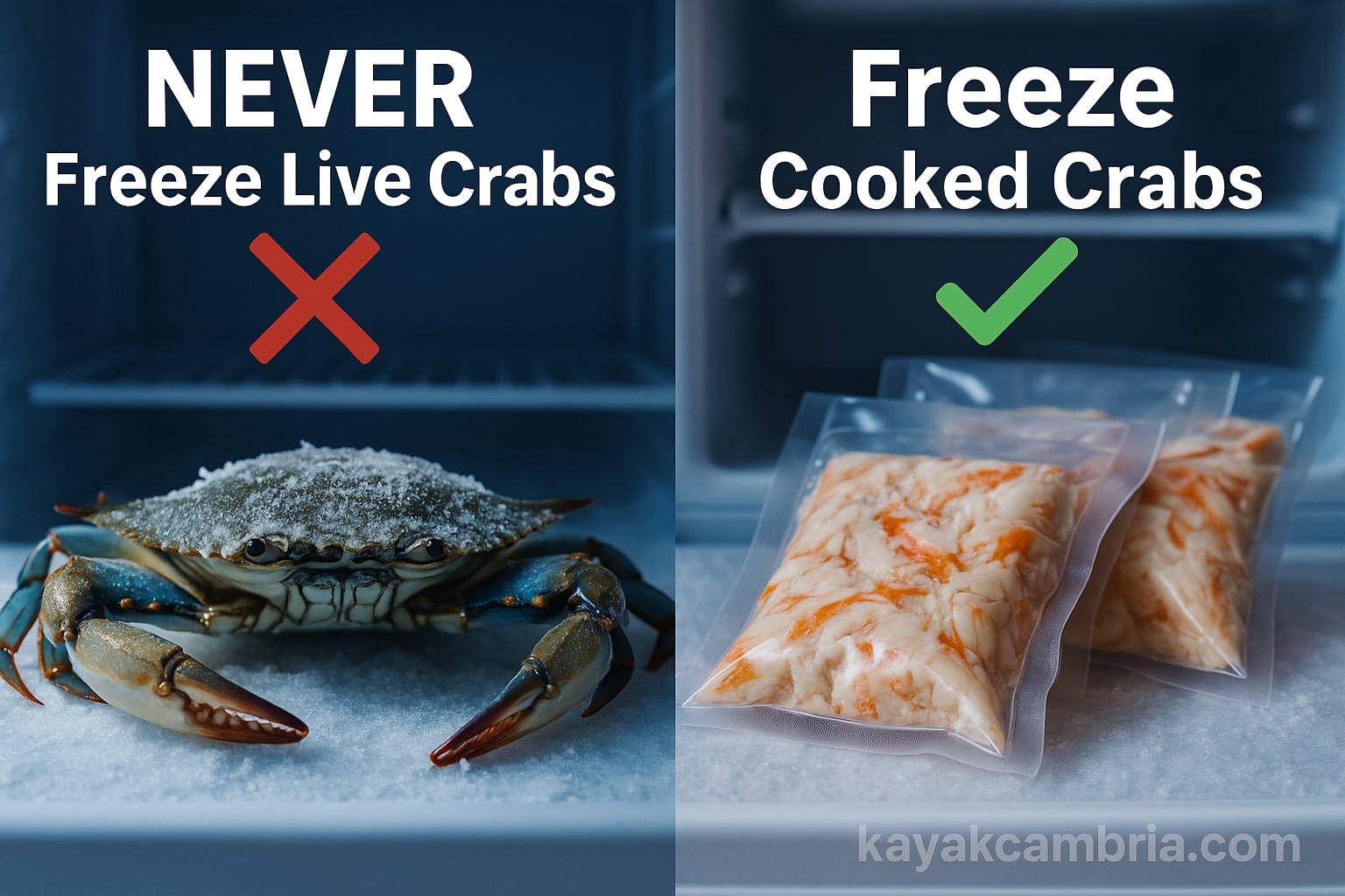 Can You Freeze Live Crabs and Cook Later