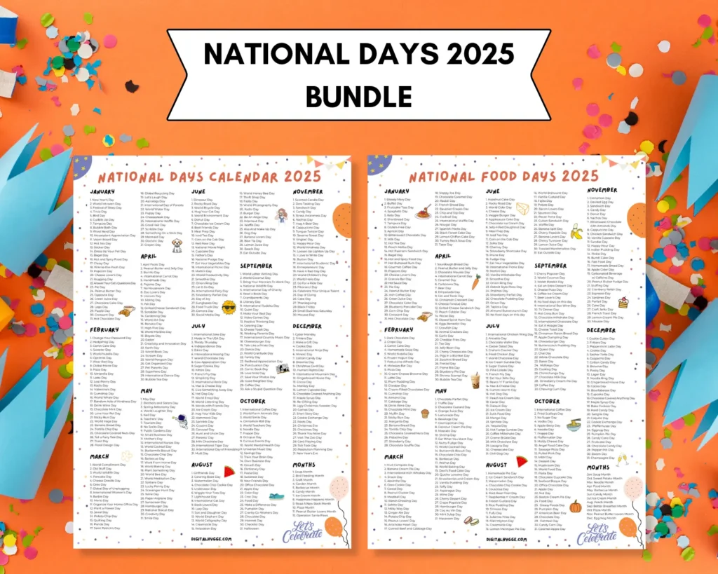 National Food Days 2026