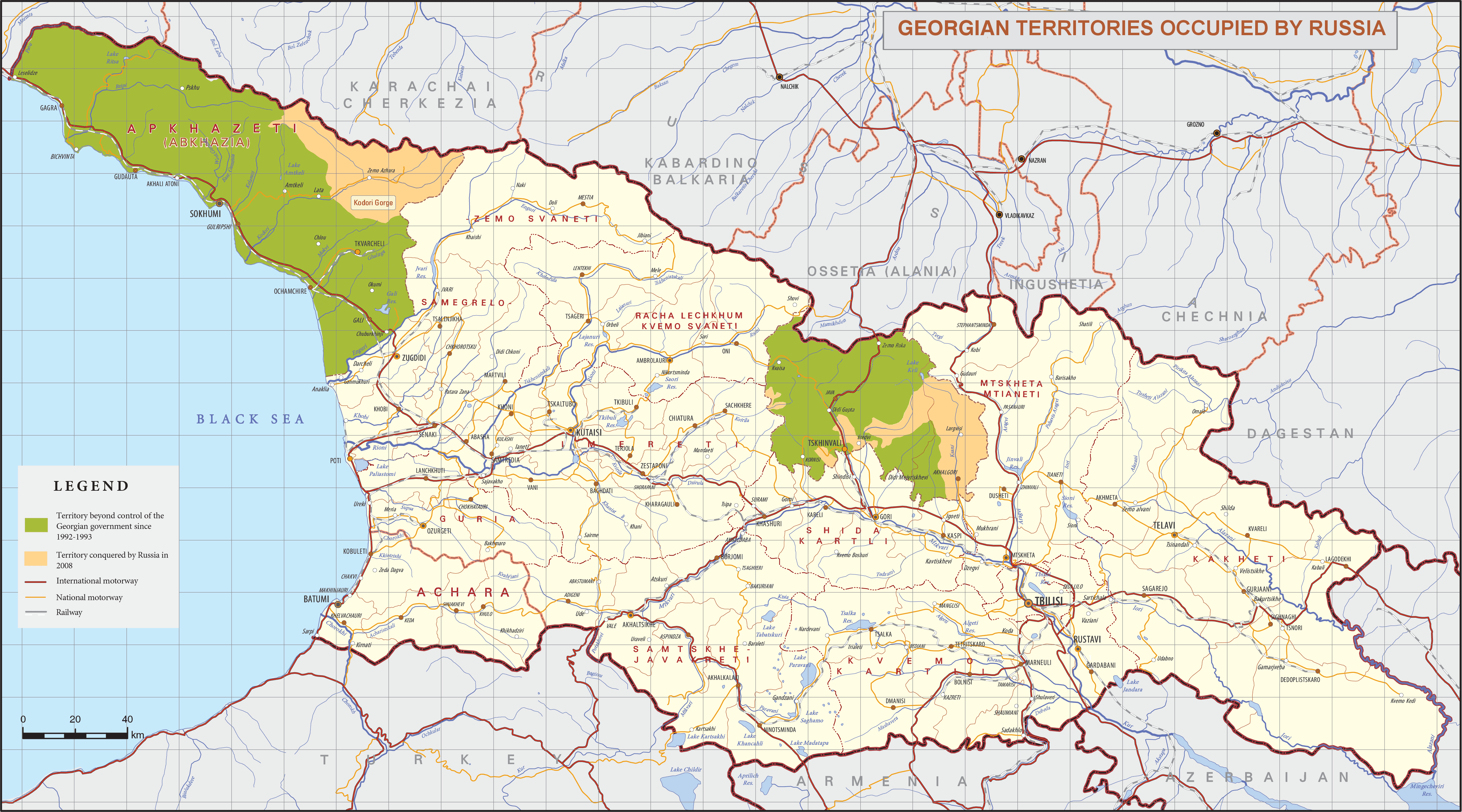 Is Georgia Part of the Russian Federation