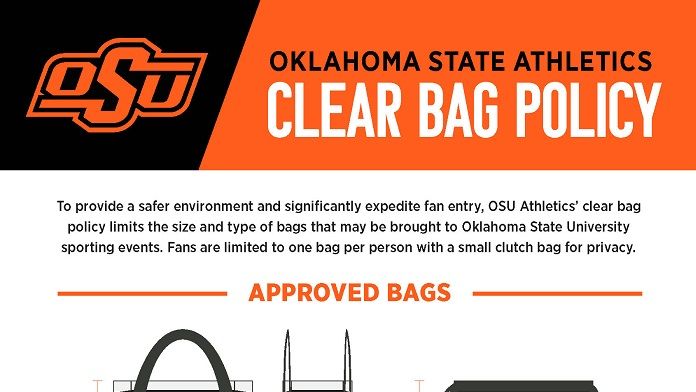 Boys of Oklahoma Bag Policy