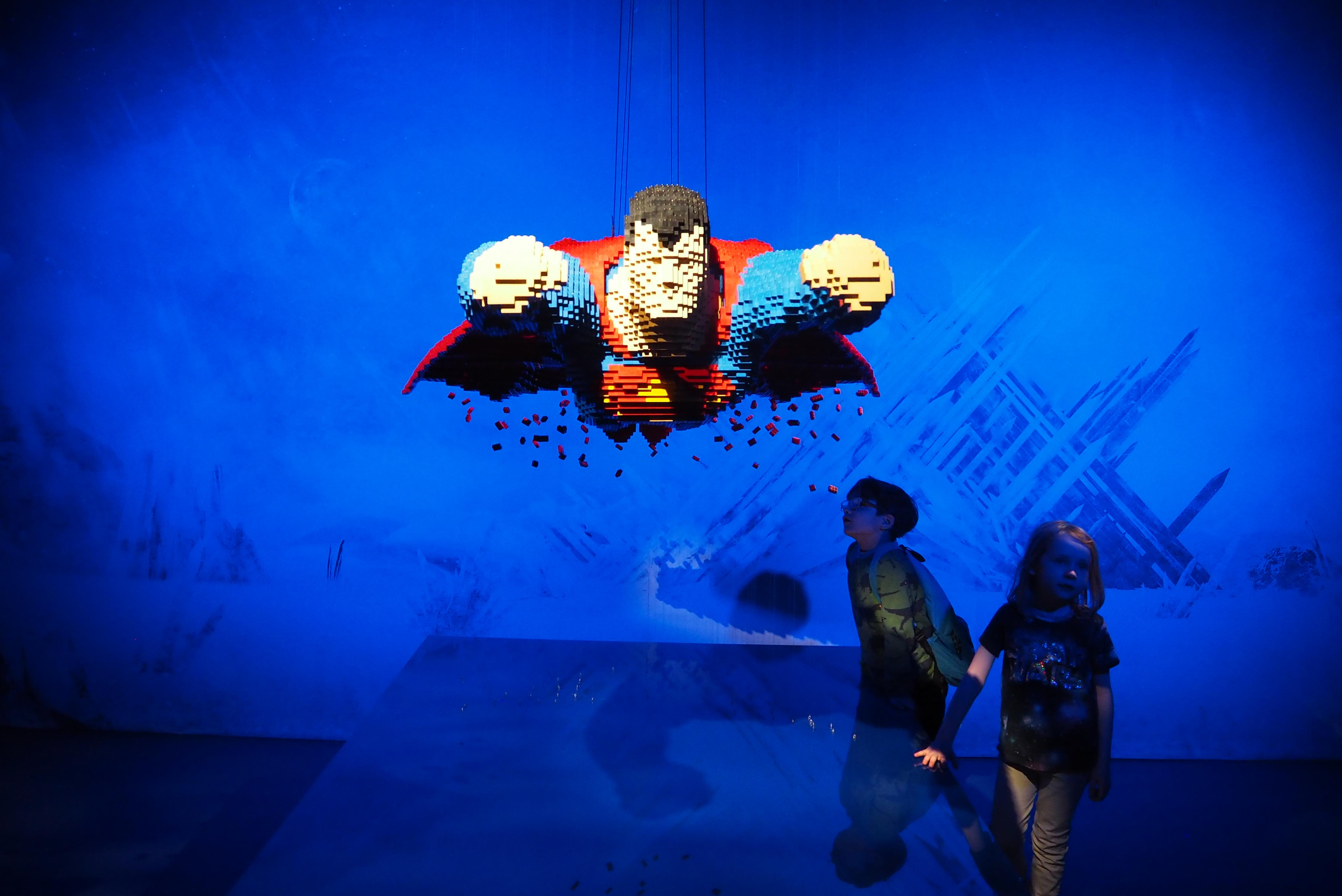 The Art of the Brick Dc Super Heroes London