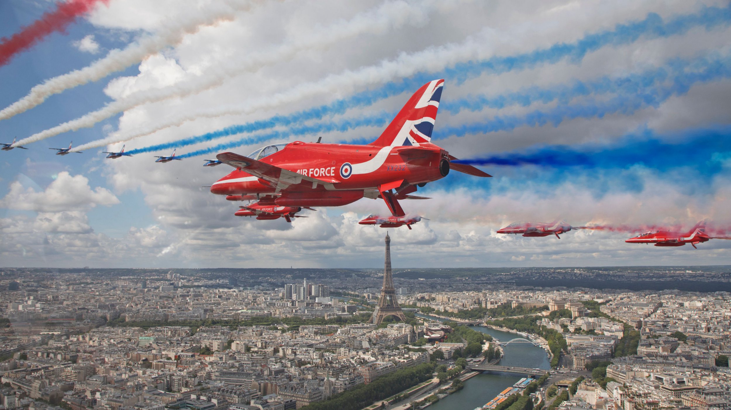 Vj Day Red Arrows Flight Path