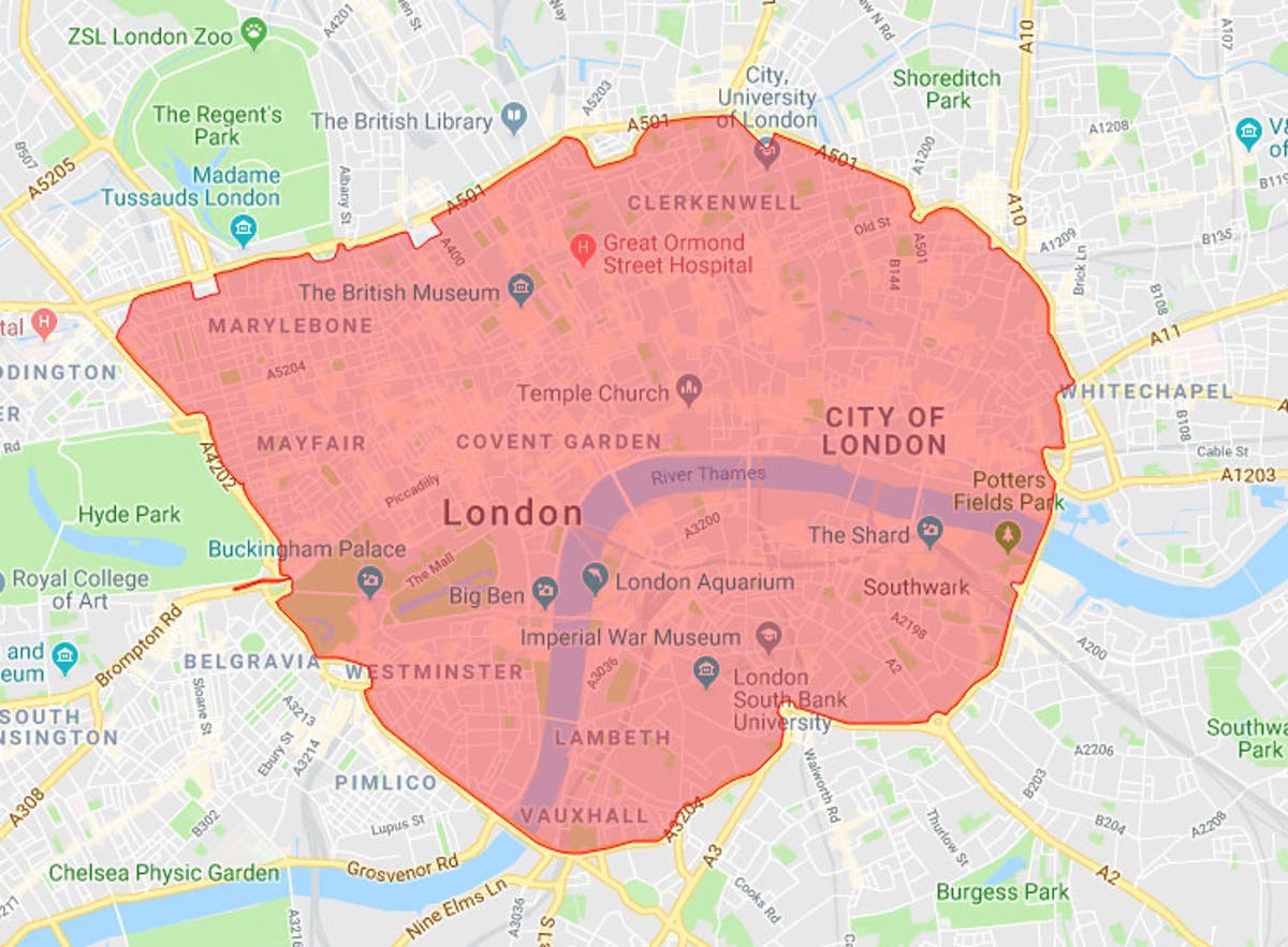 Is Fulham in the Congestion Zone