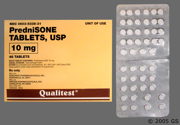 Prednisone 10 Mg 48 Tablets Dose Pack Directions