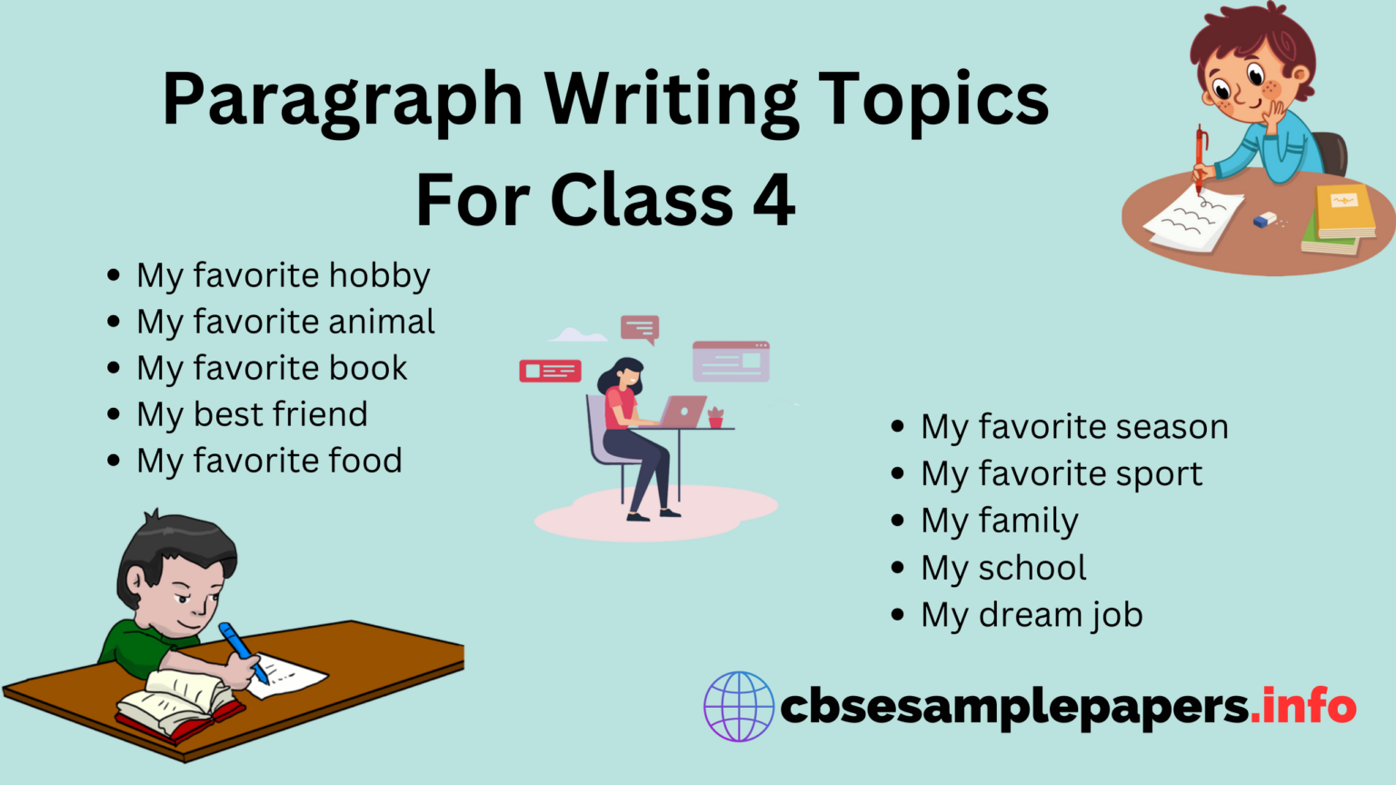 Paragraph Writing for Class 4 with Hints