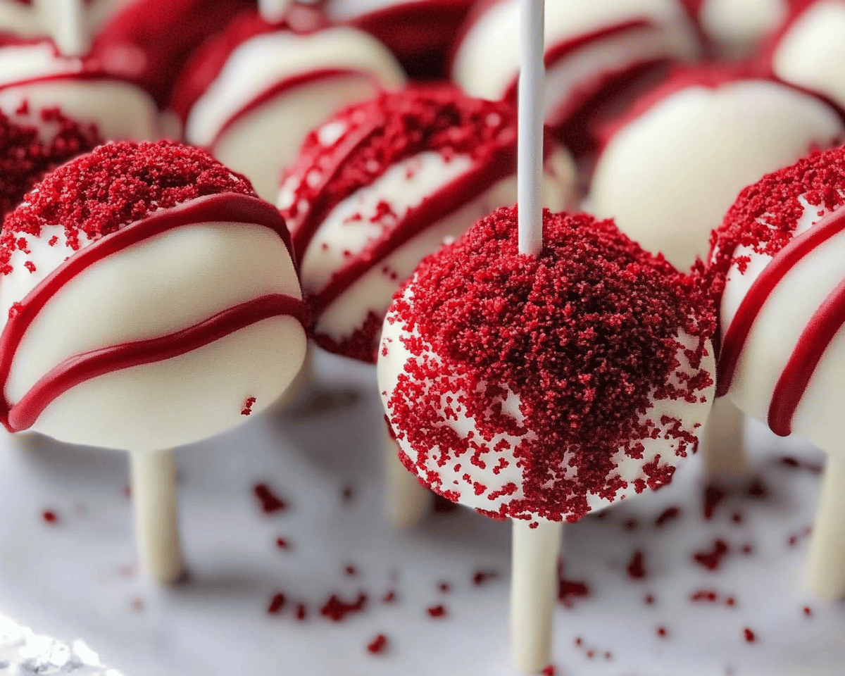 Red Velvet Pops Recipe