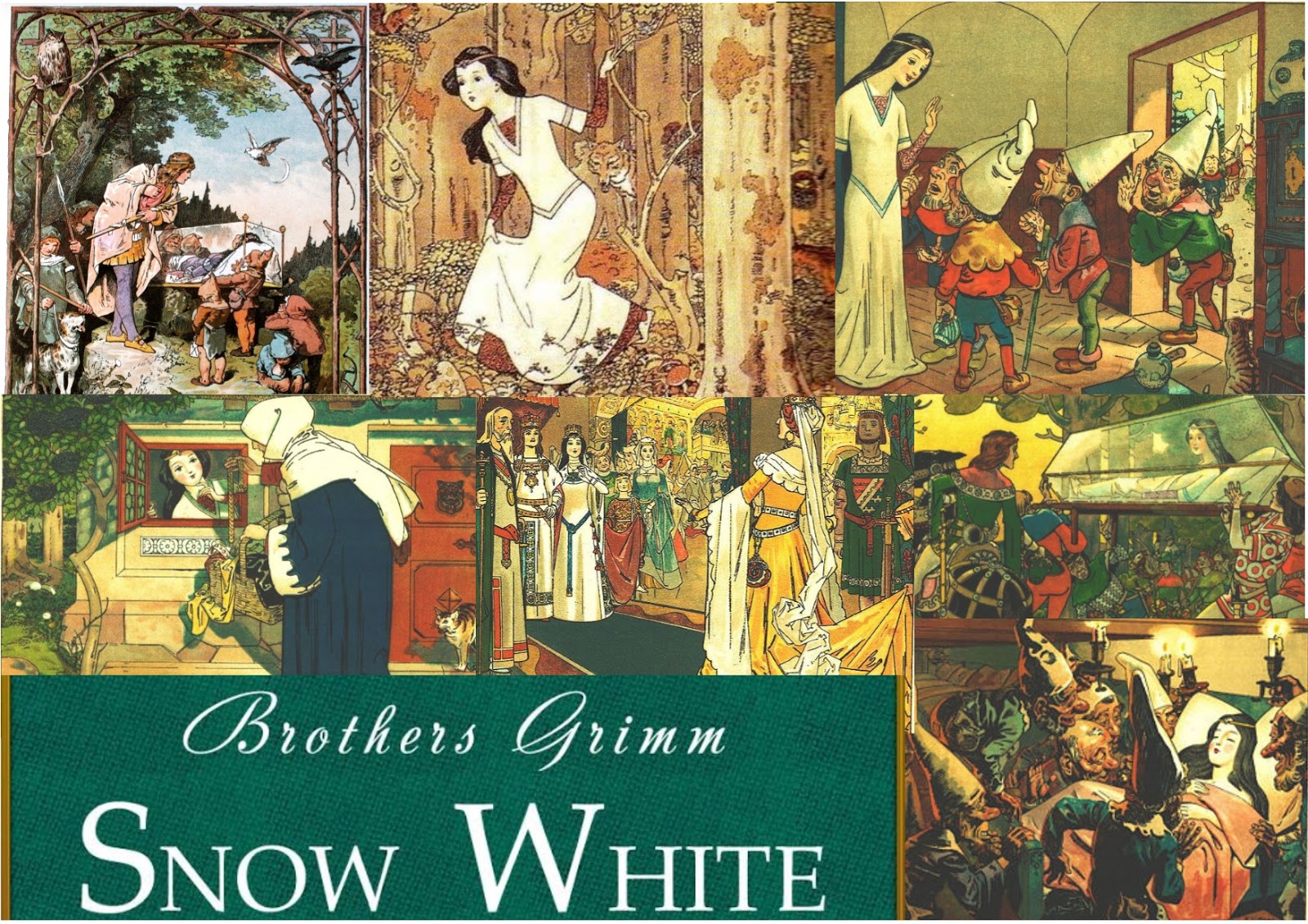Snow White by the Grimm Brothers Summary