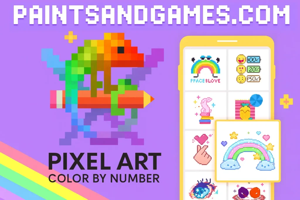 Pixel Art Color by Number Github