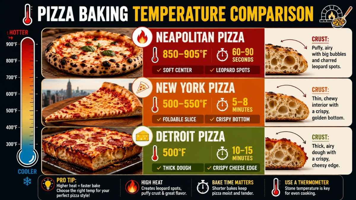 Pizza Crust Oven Temperature