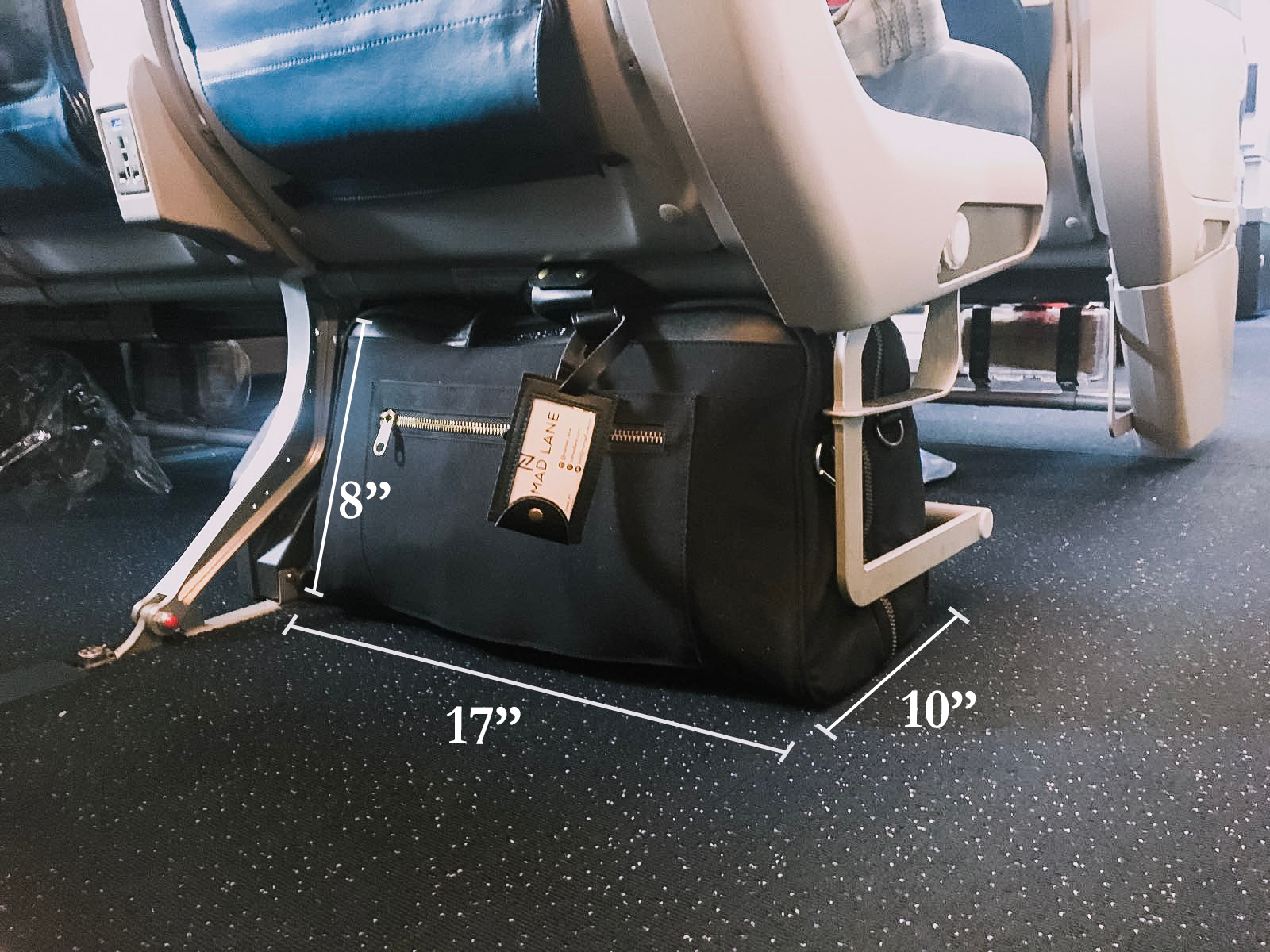 Under the Seat Bag Dimensions