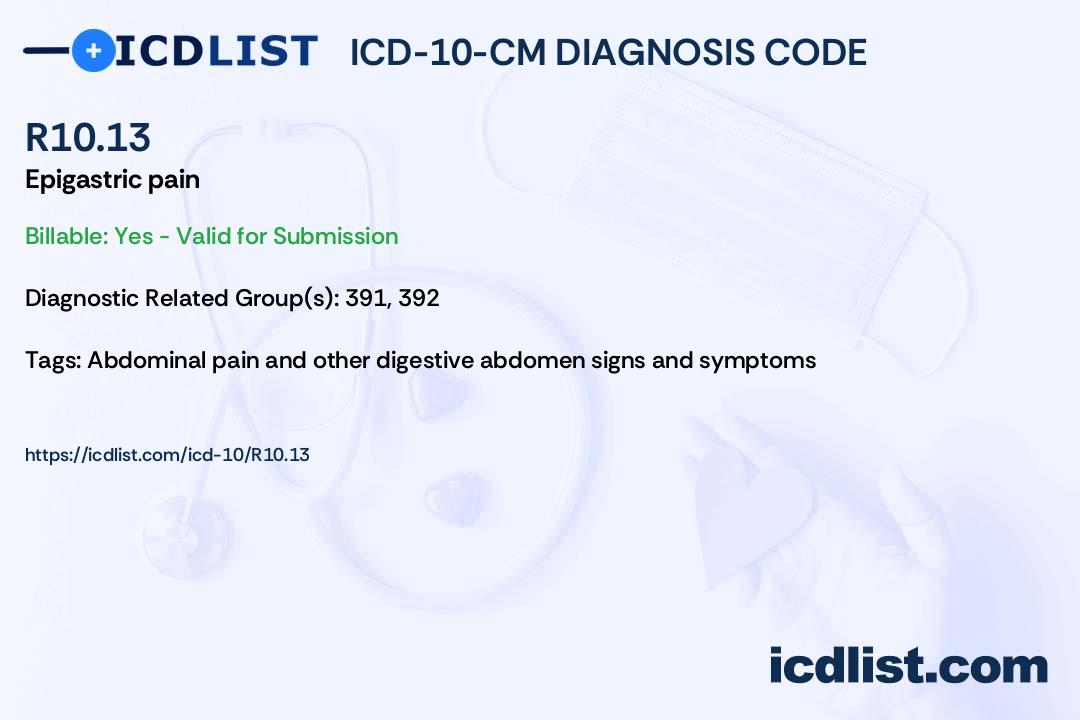 R10.13 Icd 10 Code