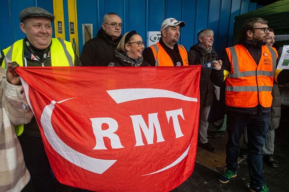 Rmt Union Members Begin Planned Walkouts Causing London Transport Disruption