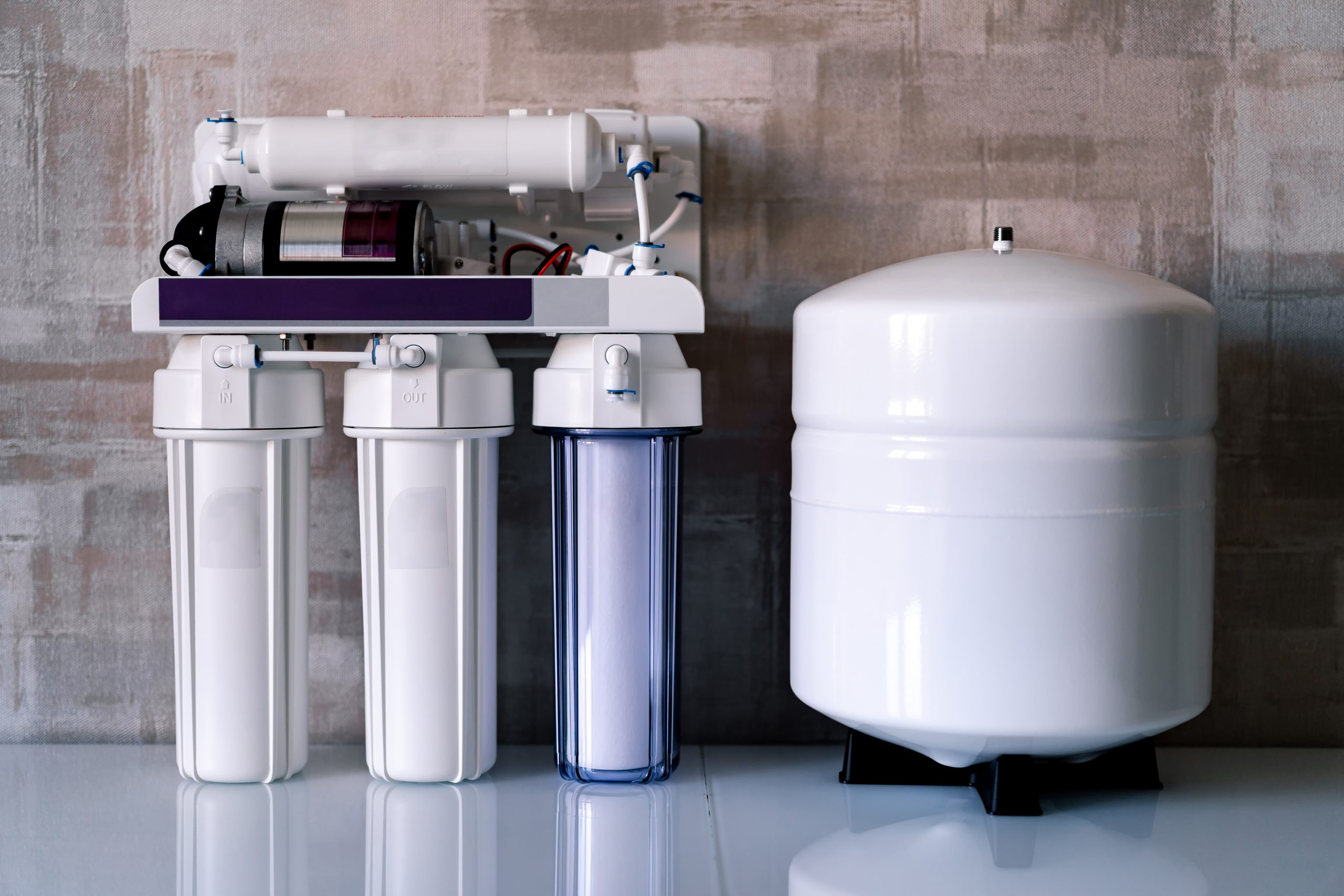 Reverse Osmosis Water Filter for Apartment