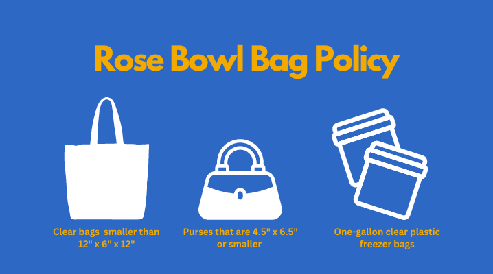 Rose Bowl Bag Policy 2026