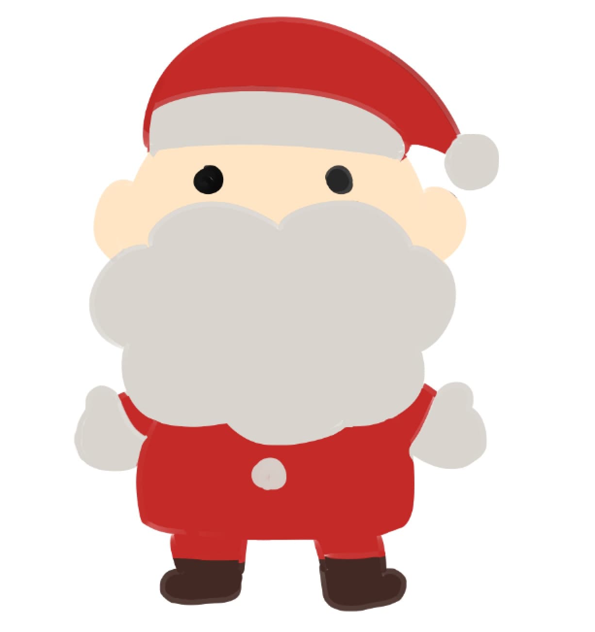 3分で完成！誰でも描ける簡単かわいいサンタの描き方とクリスマス活用術