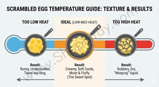 What Heat to Cook Scrambled Eggs