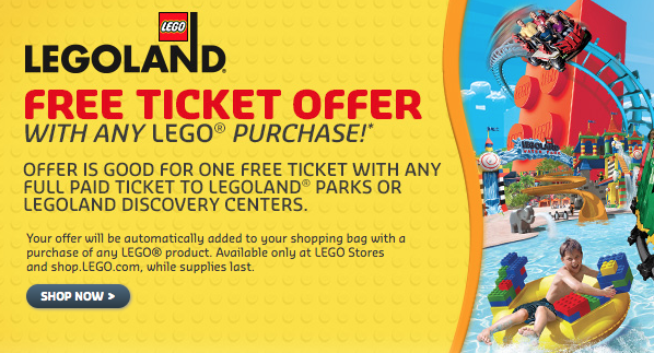 Legoland Buy 1 Get 1 Free