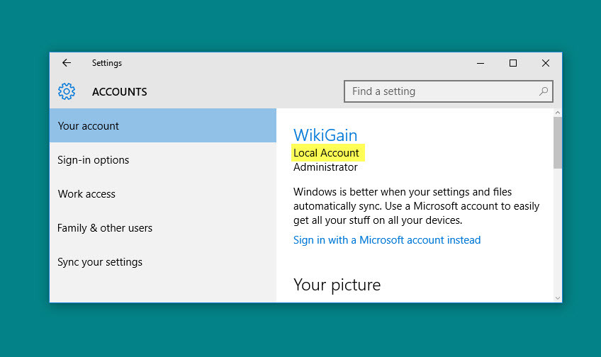 Microsoft Account Sign Out