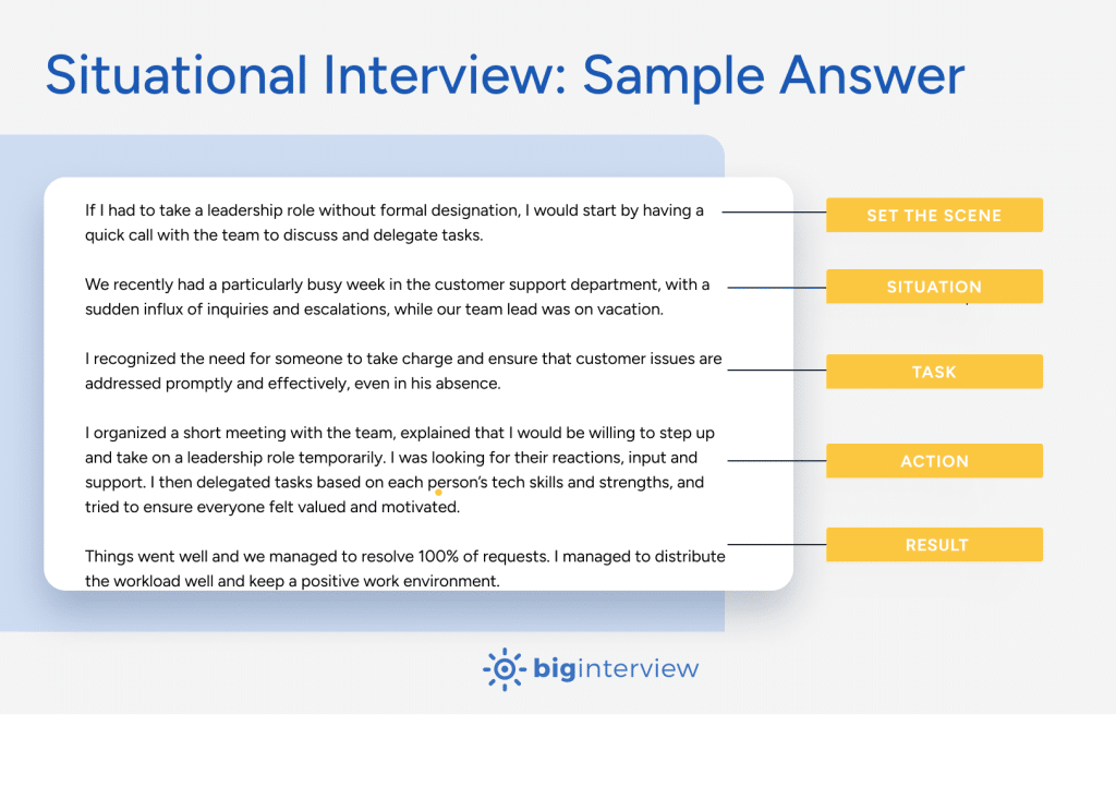 Top 36 Situational Interview Questions and Answers