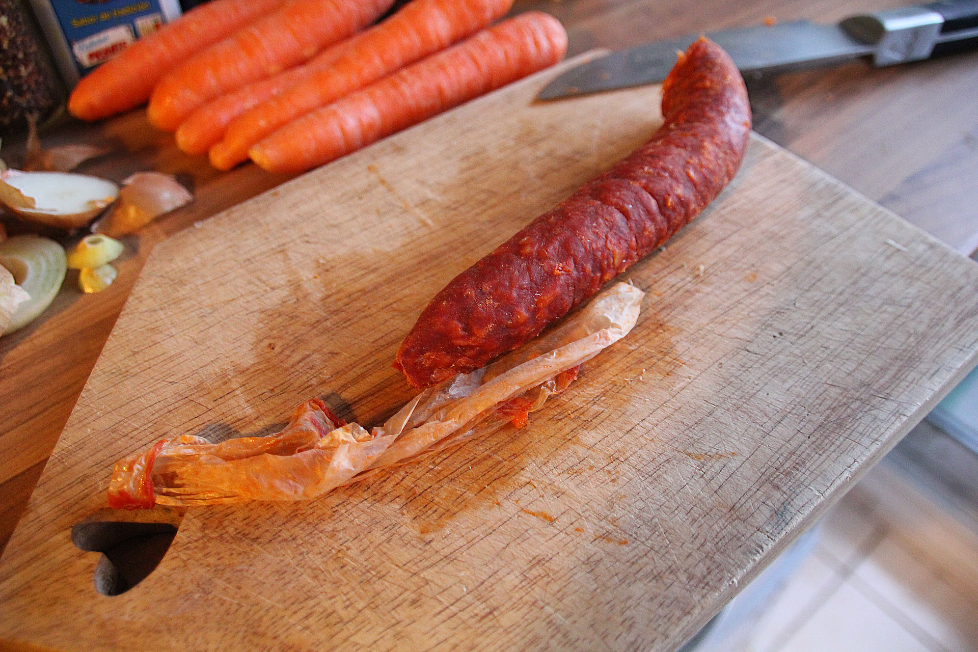 Do I Take the Skin off Chorizo