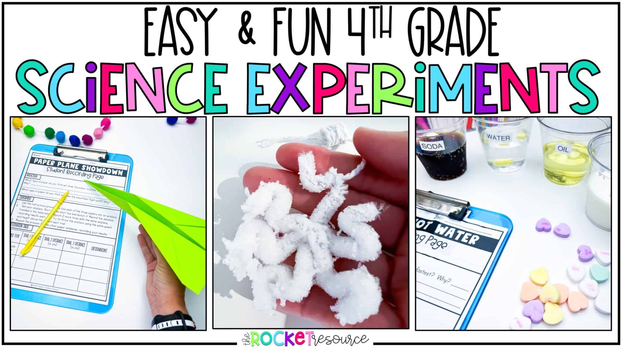 Easy Science Experiments for Fourth Graders