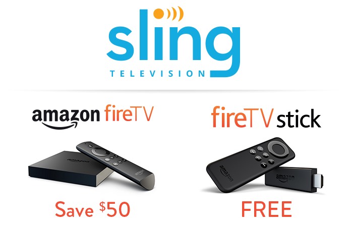 Amazon Fire Stick with Sling Tv