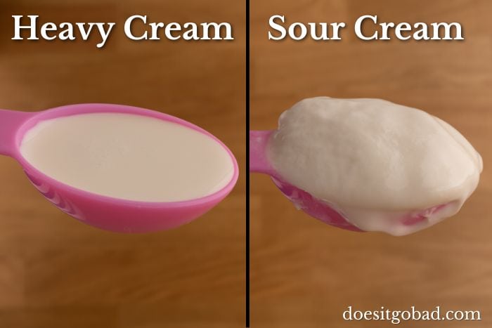 Can Sour Cream Be Substituted for Heavy Cream