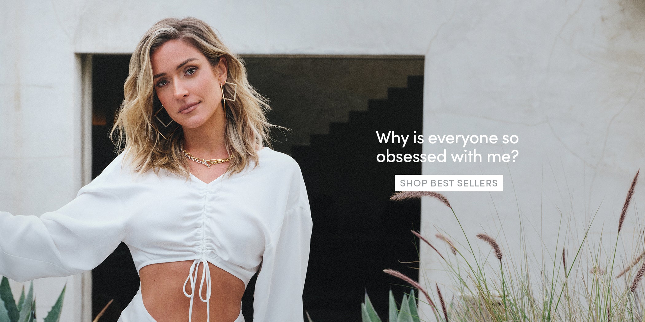 Denim Corset, White Lace, and Cavallari’s Throwback Uncommon James Campaign