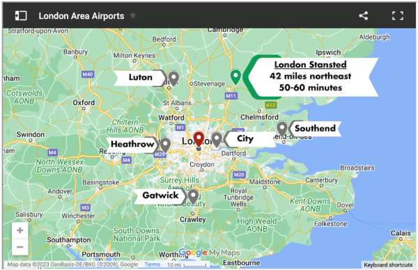 Best Way to Get from London to Stansted