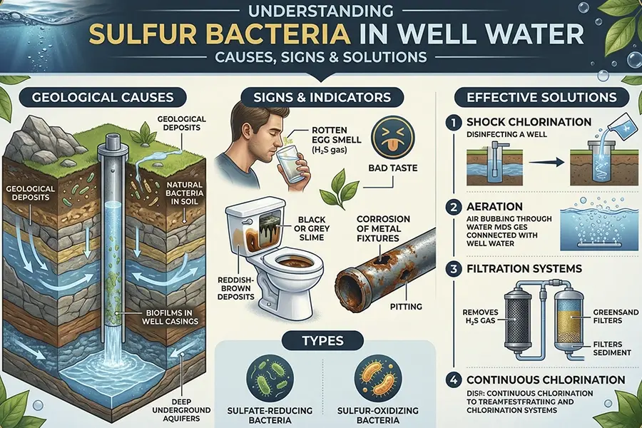Why Does My Well Water Smell Like Sulphur