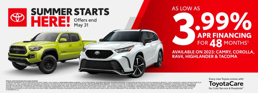 Toyota Interest Rate New Car