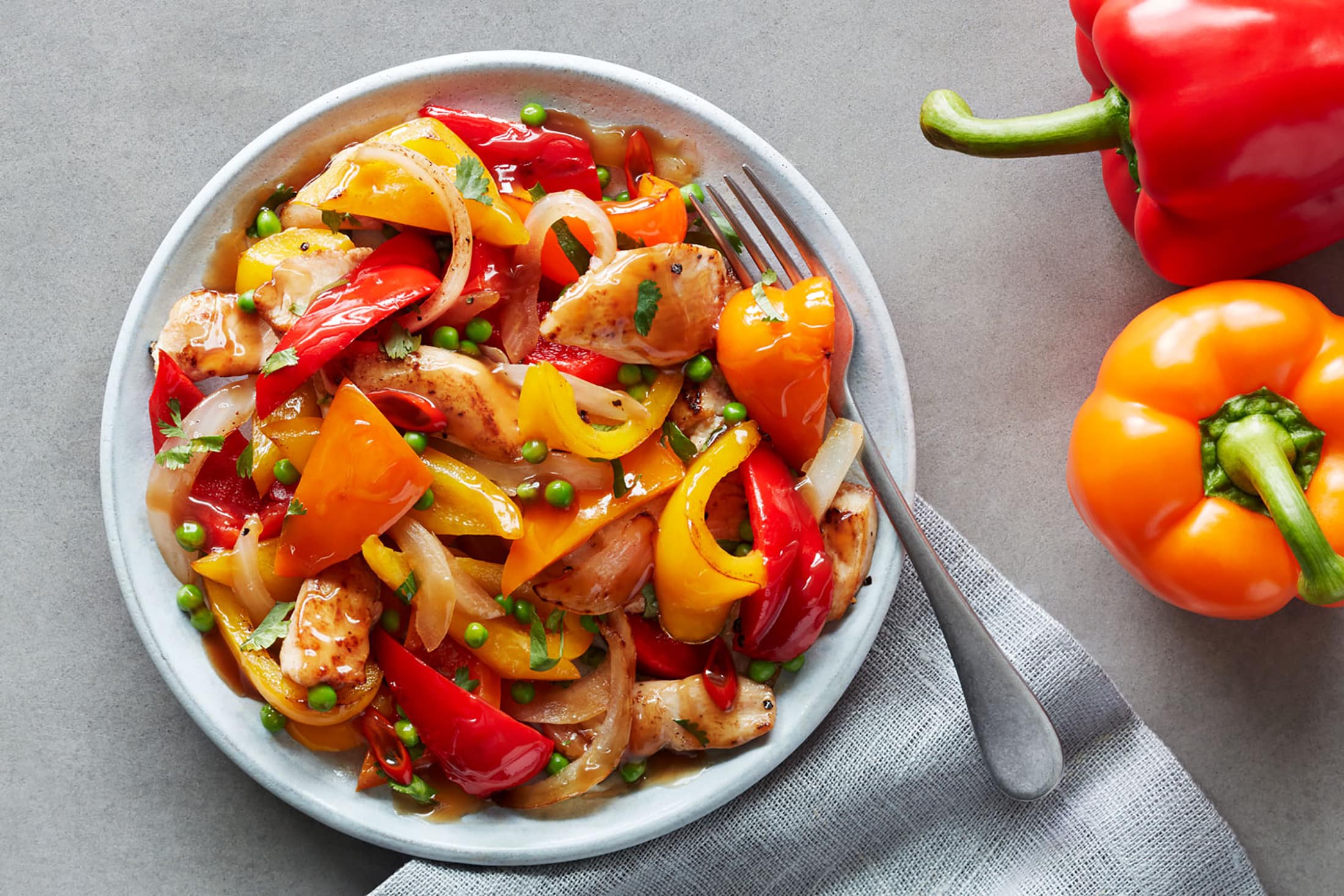 Stir Fry Peppers Recipe