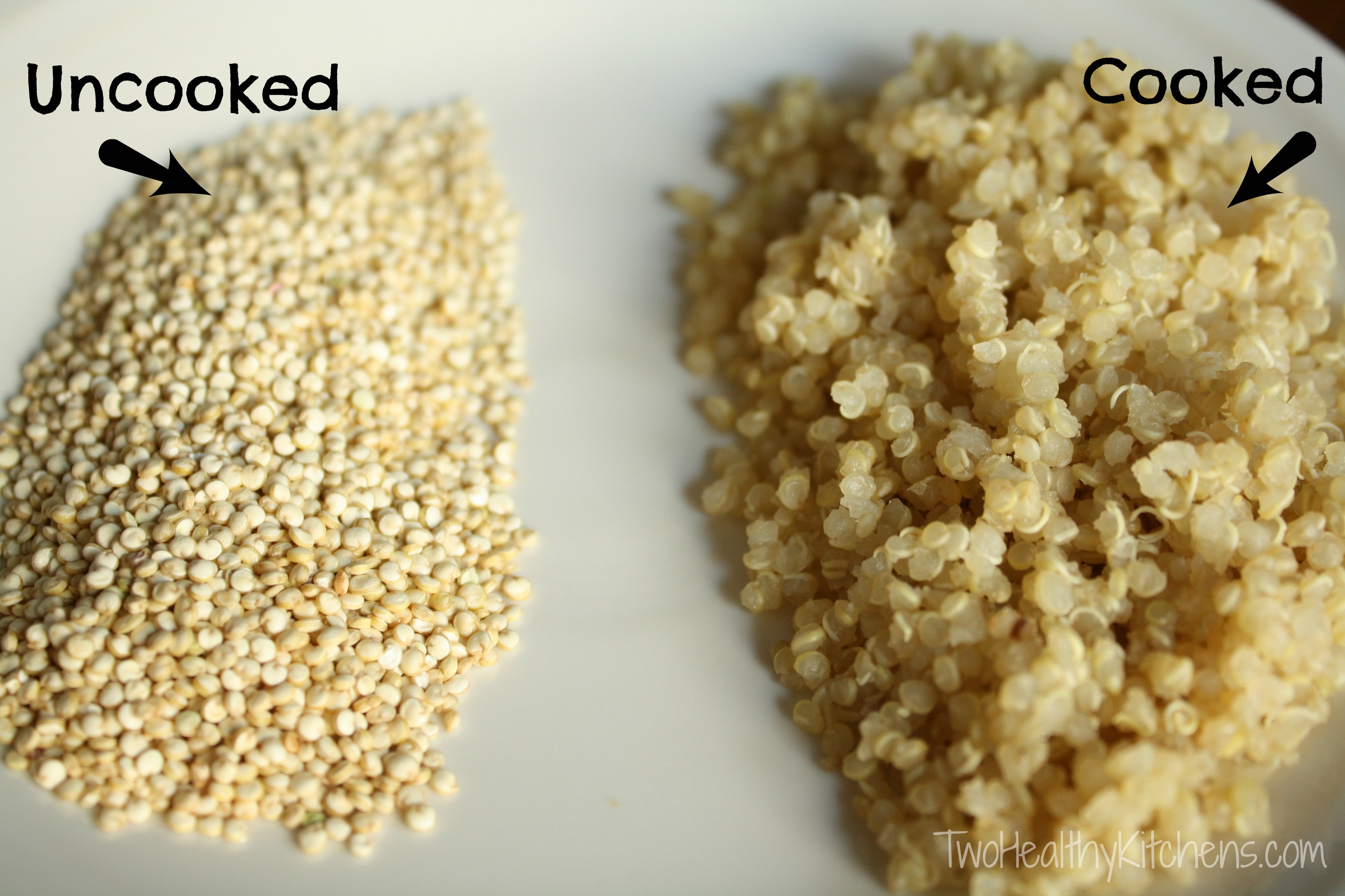 1 Cup Uncooked Quinoa to Cooked