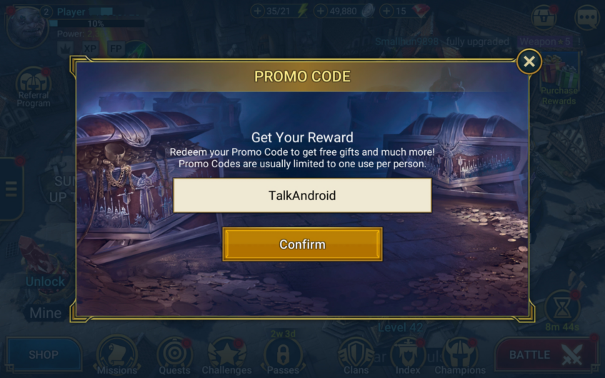 Free Promo Codes for Raid Shadow Legends