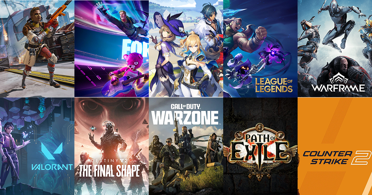 Most Popular Games That Are Free