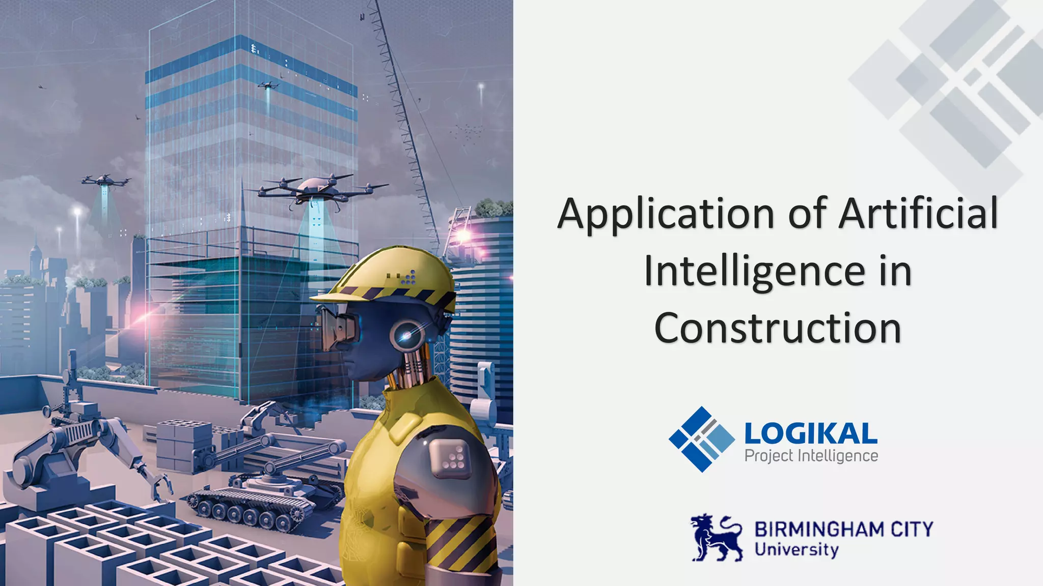 Artificial Intelligence in Construction Industry Pdf