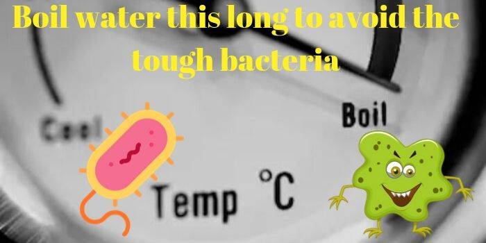 How Long Does Water Have to Boil to Kill Germs