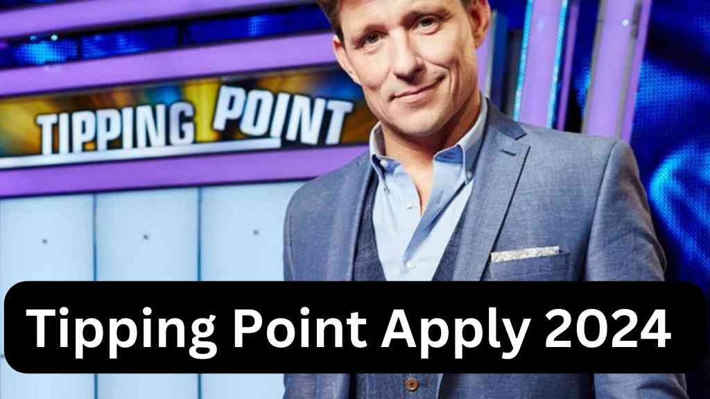 Apply to Be on Tipping Point