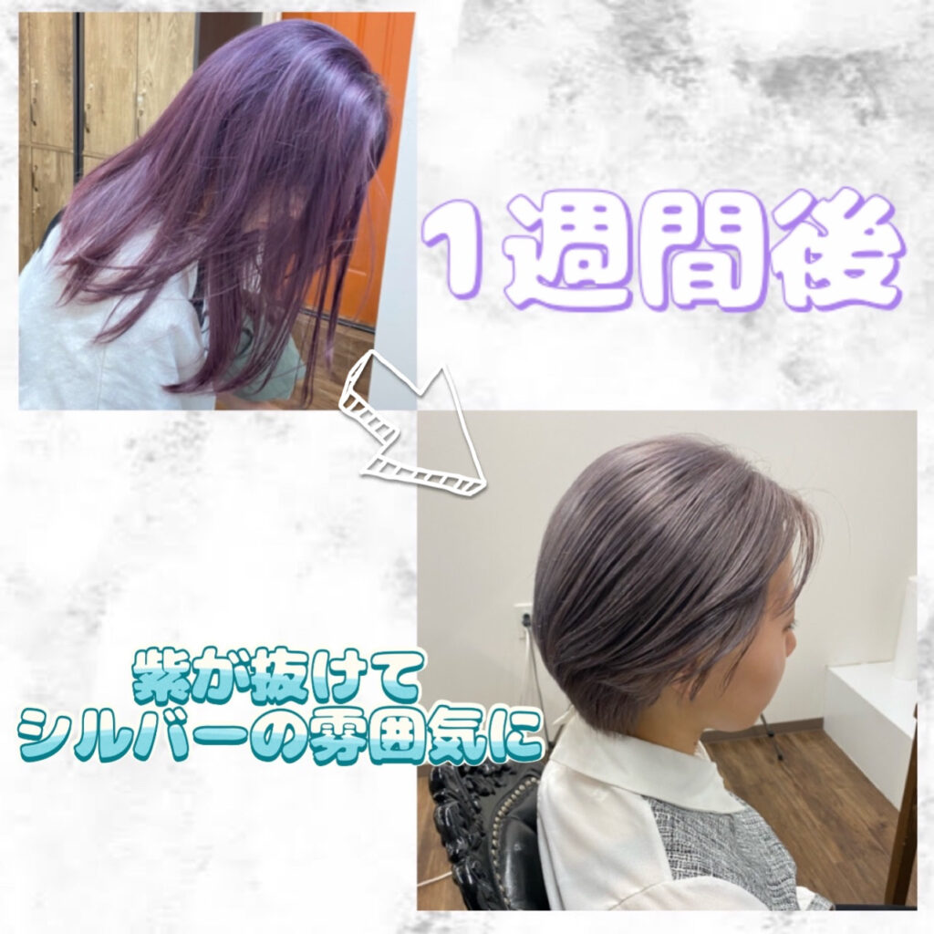 ラベンダーグレージュ色落ちは何色？ブリーチ有無の経過と色持ち徹底解説