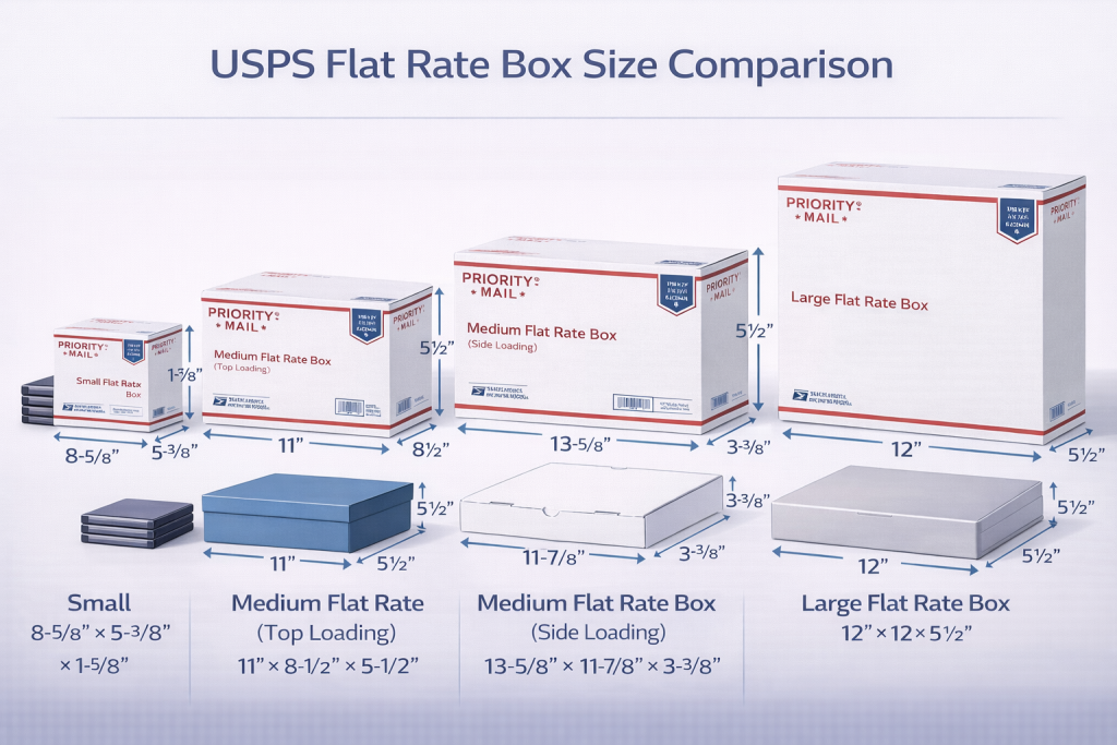 Dimension of Usps Flat Rate Boxes
